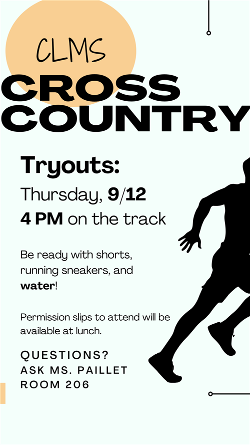 Cross Country Tryouts